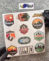 BDLS7 Küçük Boy 10lu Sticker Seti