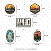 BDLS7 Küçük Boy 10lu Sticker Seti