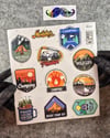 BDLS8 Küçük Boy 10lu Sticker Seti