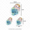 BOB12 Arabada Bebek Var Etiketi 3'lü Set
