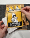 BOB2 Arabada Bebek Var Etiketi 3'lü Set