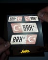BT15 Reflektif B Rh Pozitif (+) Kan Grubu Etiket Seti