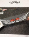BT27 Reflektif Kanat Desenli AB Rh Negatif (-) Kan Grubu Etiket Seti