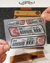 BT90 Uyari Seti + 4 lü Isme Ozel Reflektif Kan Grubu Seti