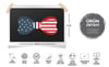 BWTM3 Amerikan Bayragi Papyon Etiketi
