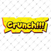 CEX6 Crunch Cizgi Roman Efekti Etiketi
