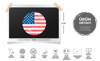 CFL1 Yuvarlak Kesim Amerikan B. Etiketi