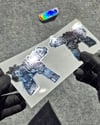 CHR16 Krom Seri Gengsta Motifli Uzi Etiketi