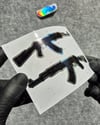 CHR18 Krom Seri Tüfek Etiketi İkili Set