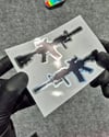CHR19 Krom Seri Tüfek Etiketi İkili Set