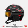 CMO405SS - Snowboard Kaski ve Board Kaplamaya Uygun 34 Parca Kucuk Boy Kamuflaj Seti