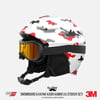 CMO405SS - Snowboard Kaski ve Board Kaplamaya Uygun 34 Parca Kucuk Boy Kamuflaj Seti