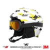 CMO406SS - Snowboard Kaski ve Board Kaplamaya Uygun 34 Parca Kucuk Boy Kamuflaj Seti