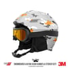 CMO412SS - Snowboard Kaski ve Board Kaplamaya Uygun 34 Parca Kucuk Boy Kamuflaj Seti