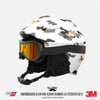 CMO414SS - Snowboard Kaski ve Board Kaplamaya Uygun 34 Parca Kucuk Boy Kamuflaj Seti