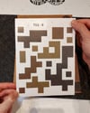 CMO711 Motosiklet Kaplamaya Uygun Pixel Kamuflaj Seti Kahverengi Tonları