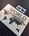 CSE1 World Crosser (Dunyayi Gezen) Yazili Etiket - Renk Seçenekli