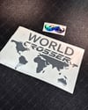 CSE1 World Crosser (Dunyayi Gezen) Yazili Etiket - YÜKSEK YAPIŞKANLI