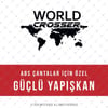 CSE1 World Crosser (Dunyayi Gezen) Yazili Etiket - YÜKSEK YAPIŞKANLI