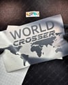 CSE1 World Crosser (Dunyayi Gezen) Yazili Etiket - YÜKSEK YAPIŞKANLI