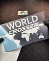 CSE1 World Crosser (Dunyayi Gezen) Yazili Etiket - YÜKSEK YAPIŞKANLI