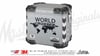 CSE1 World Crosser (Dunyayi Gezen) Yazili Etiket - Mat Siyah