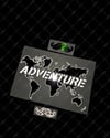 CSE16 Reflektif Adventure Yazılı Dunya Haritasi