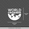 CSE17S İkili Set - Reflektif World Crosser (Dunyayi Gezen) Etiketi