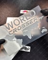 CSE19 Reflektif World Crosser (Dunyayi Gezen) Yazili Etiket