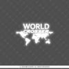 CSE19 Reflektif World Crosser (Dunyayi Gezen) Yazili Etiket