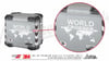 CSE19 Reflektif World Crosser (Dunyayi Gezen) Yazili Etiket