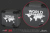 CSE19 Reflektif World Crosser (Dunyayi Gezen) Yazili Etiket