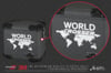 CSE19S İkili Set - Reflektif World Crosser (Dunyayi Gezen) Yazili Etiket