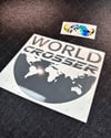CSE2 World Crosser (Dunyayi Gezen) Yazili Etiket - - YÜKSEK YAPIŞKANLI