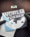 CSE2 World Crosser (Dunyayi Gezen) Yazili Etiket - - YÜKSEK YAPIŞKANLI