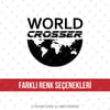 CSE2 World Crosser (Dunyayi Gezen) Yazili Etiket - Renk Seçenekli