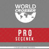 CSE2 World Crosser (Dunyayi Gezen) Yazili Etiket - Renk Seçenekli