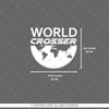 CSE2 World Crosser (Dunyayi Gezen) Yazili Etiket - - YÜKSEK YAPIŞKANLI