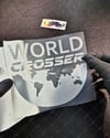 CSE2 World Crosser (Dunyayi Gezen) Yazili Etiket - Renk Seçenekli