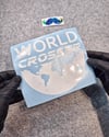 CSE2 World Crosser (Dunyayi Gezen) Yazili Etiket - - YÜKSEK YAPIŞKANLI