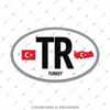 CSE20 Turkiye (TR) Reflektif Ulke Etiketi