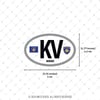 CSE29 Kosova (KV) Reflektif Ulke Etiketi