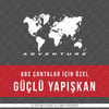 CSE3 Detayli Kesim Dunya Haritasi - YÜKSEK YAPIŞKANLI