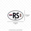CSE30 Sirp (RS) Reflektif Ulke Etiketi