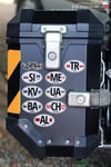 CSE38 Ukrayna (UA) Reflektif Ulke Etiketi