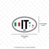 CSE39 Italya (IT) Reflektif Ulke Etiketi
