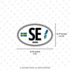CSE51 Isvec (SE) Reflektif Ulke Etiketi