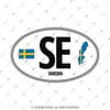 CSE51 Isvec (SE) Reflektif Ulke Etiketi