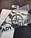 CSE7 Adventure Yazılı Sticker - Renk Seçenekli