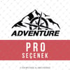 CSE7 Adventure Yazılı Sticker - Renk Seçenekli